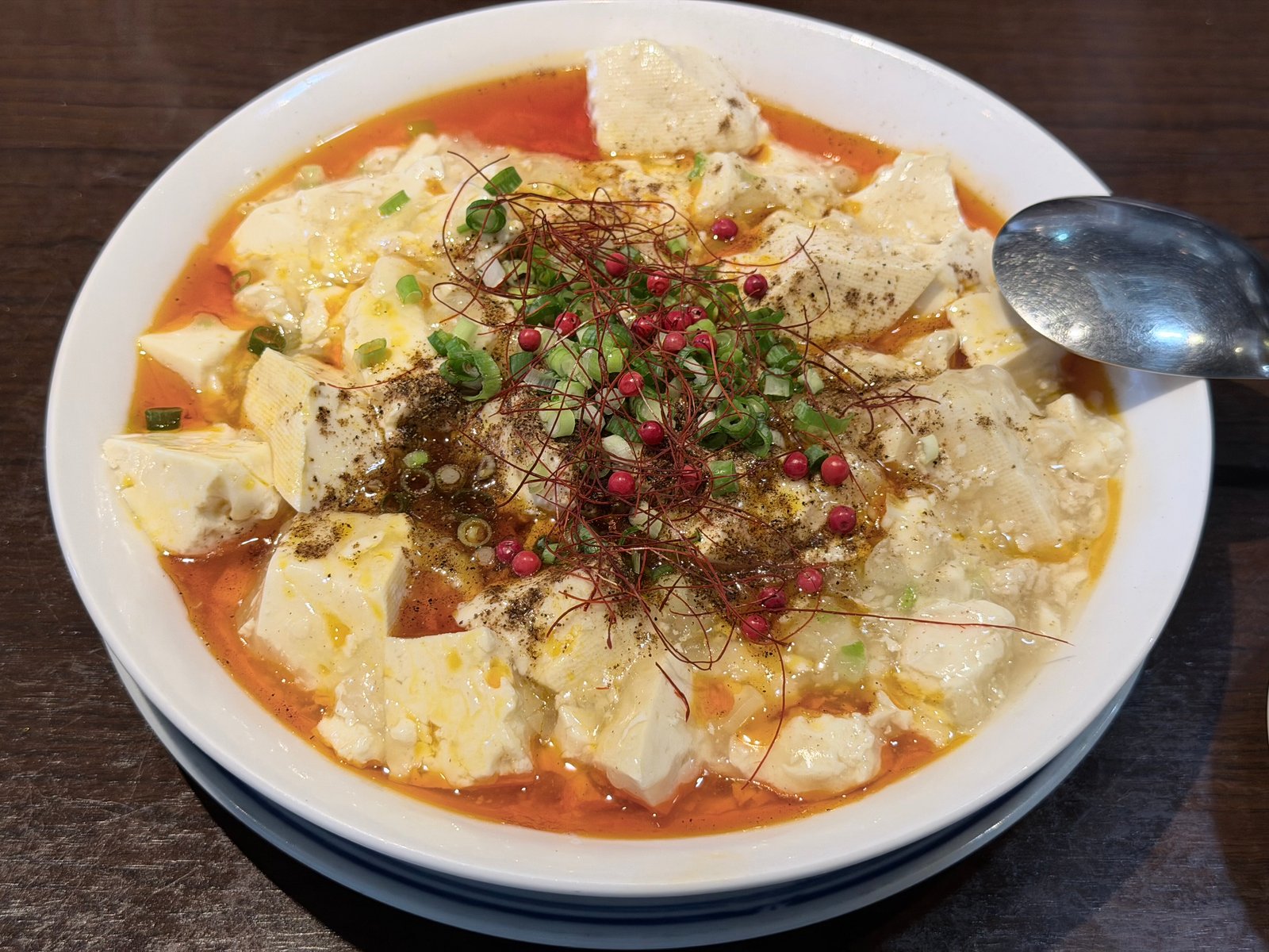 白麻婆豆腐